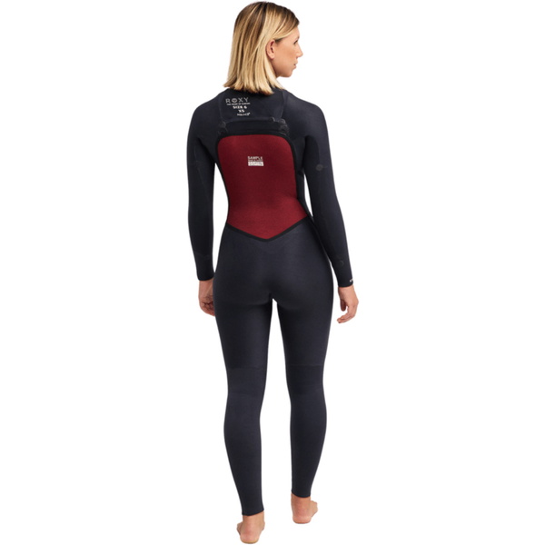 2026 Roxy Womens Swell Natural 4/3mm Chest Zip Wetsuit 26BW213509 - Golden Gal